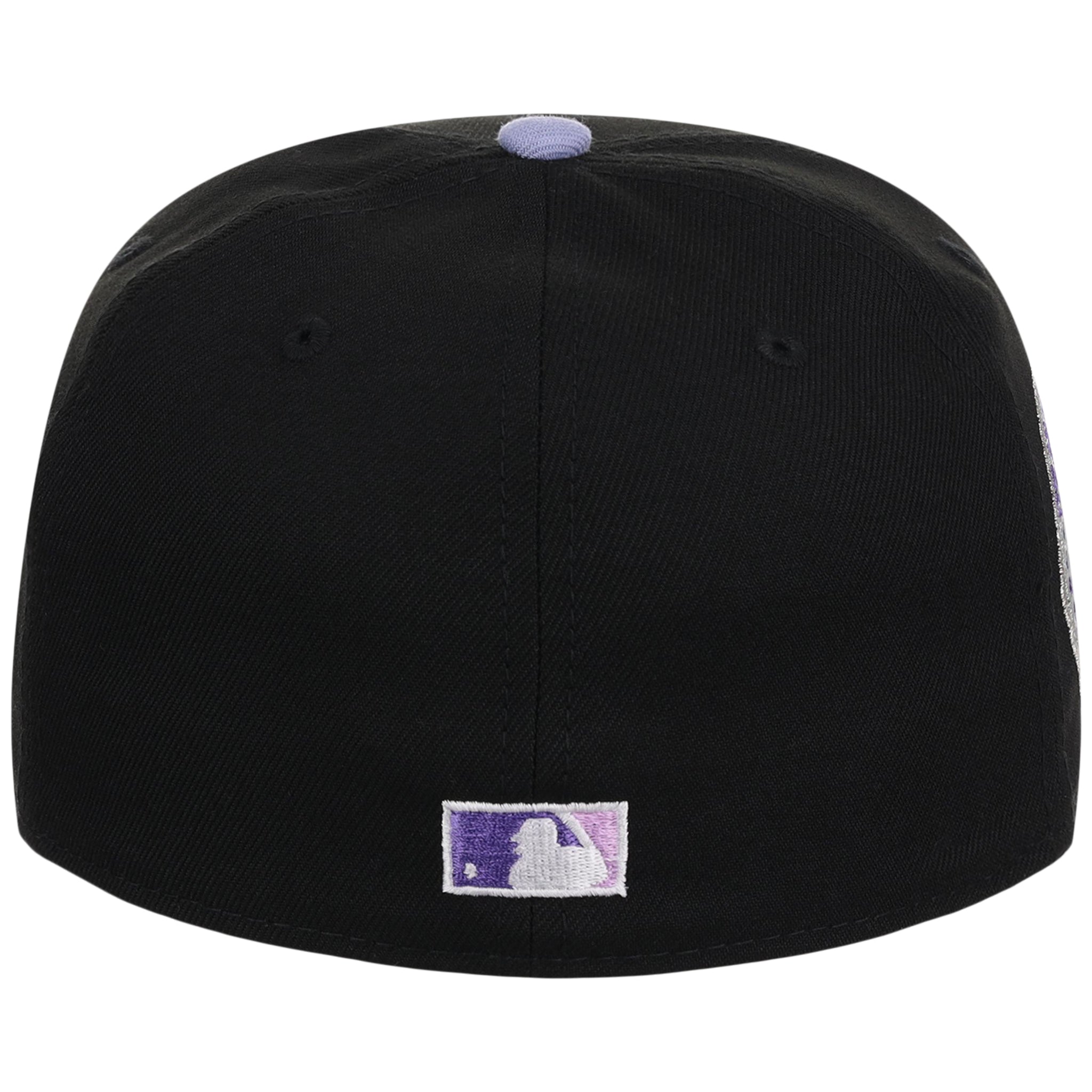 Atlanta Braves High Frequency Funk New Era 59FIFTY Black/Lavender