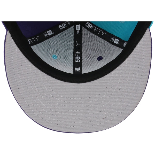 Charlotte Hornets NBA Pinwheel Rewind New Era 59FIFTY