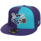 Charlotte Hornets NBA Pinwheel Rewind New Era 59FIFTY