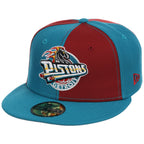 Detroit Pistons NBA Pinwheel Rewind New Era 59FIFTY