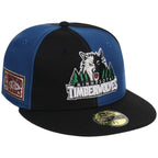 Minnesota Timberwolves NBA Pinwheel Rewind New Era 59FIFTY