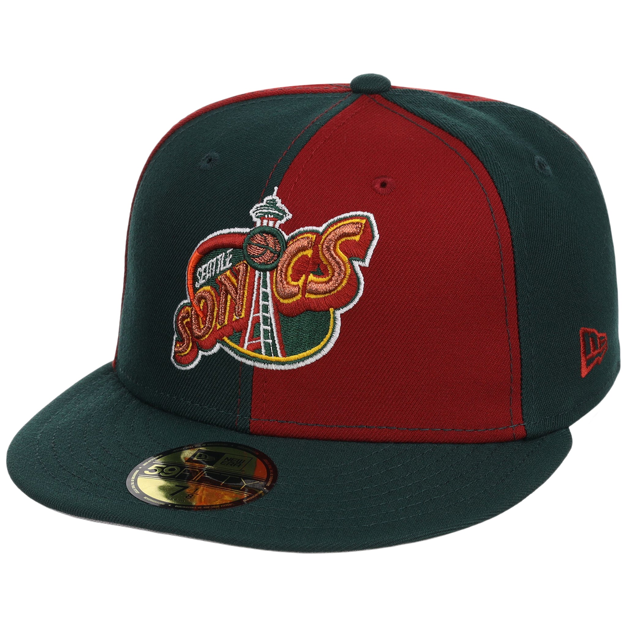 Seattle Supersonics NBA Pinwheel Rewind New Era 59FIFTY