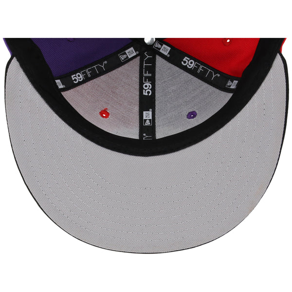 Toronto Raptors NBA Pinwheel Rewind New Era 59FIFTY