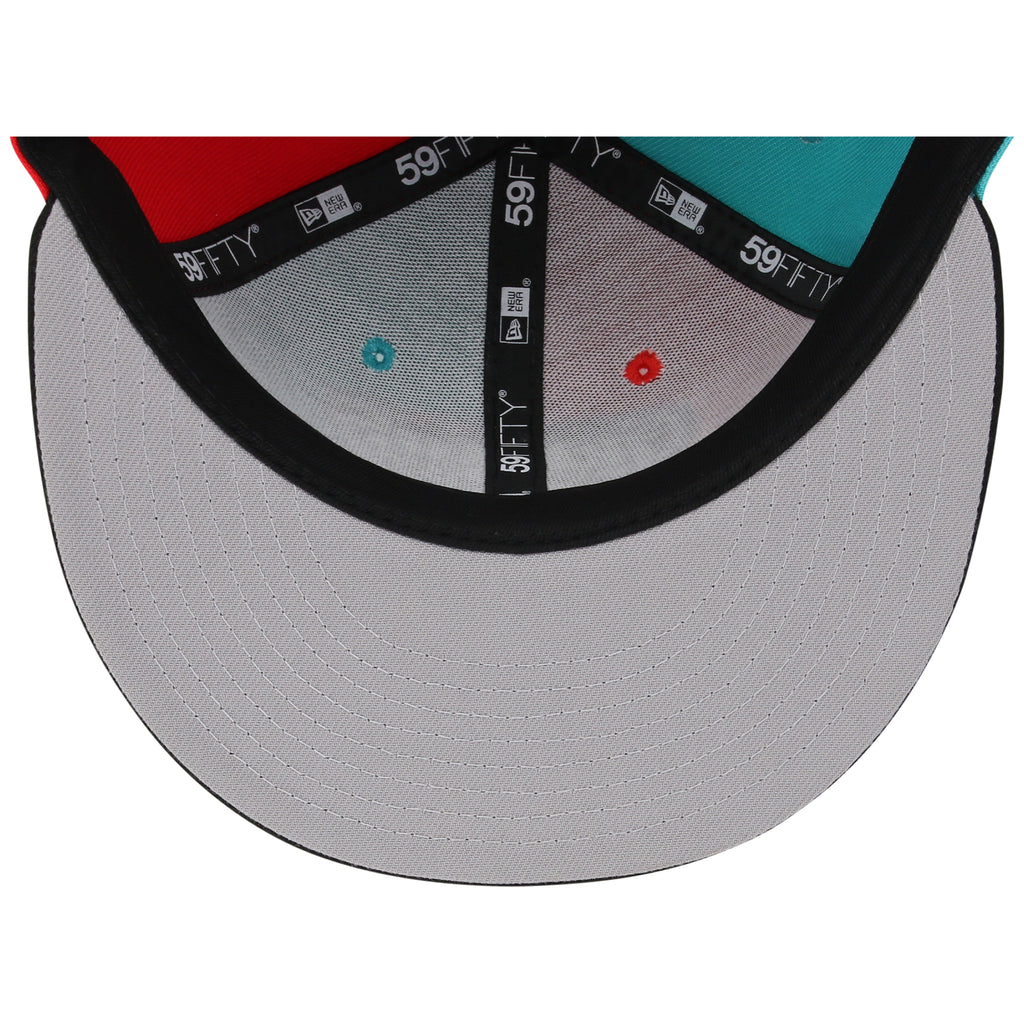 Vancouver Grizzlies NBA Pinwheel Rewind New Era 59FIFTY