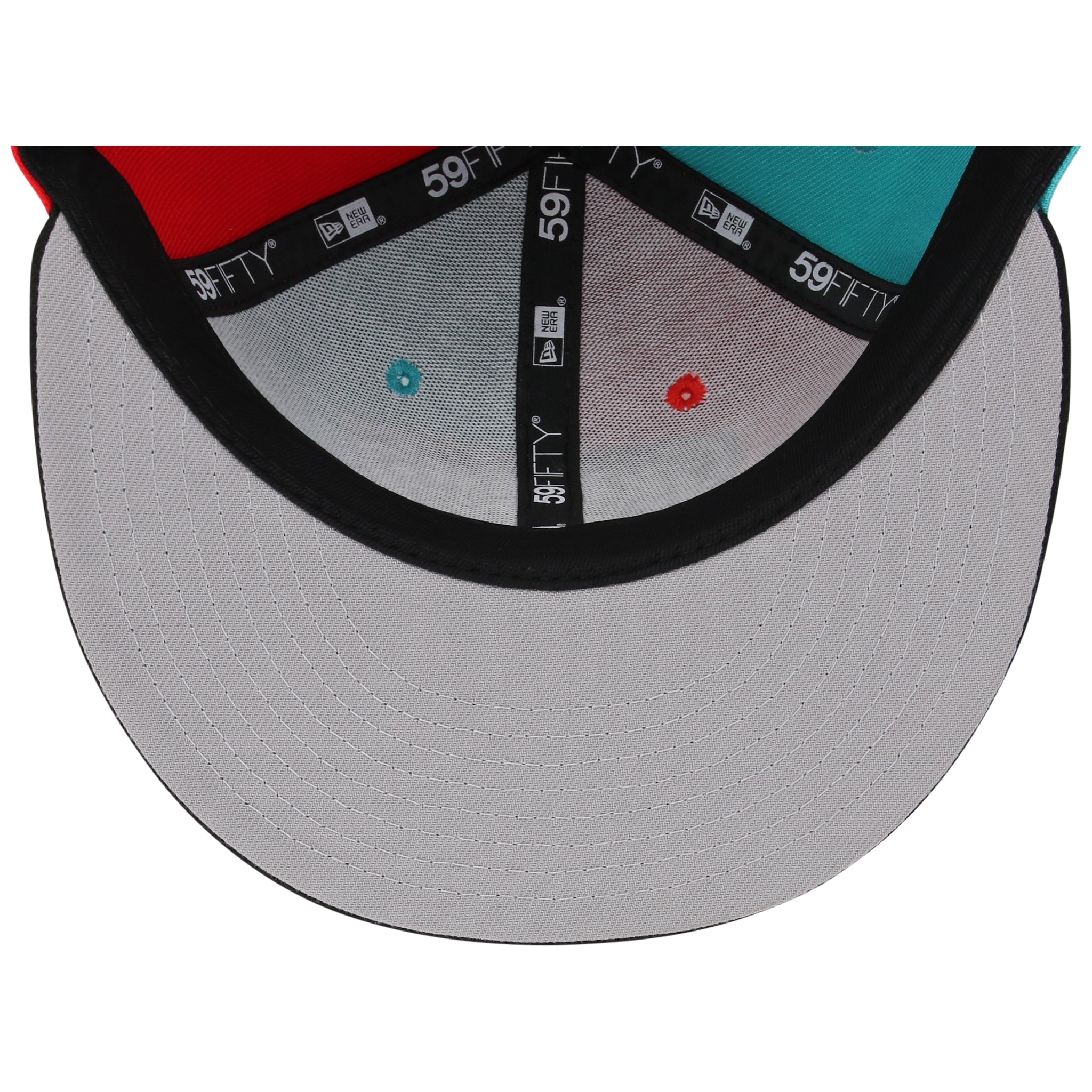 Vancouver Grizzlies NBA Pinwheel Rewind New Era 59FIFTY