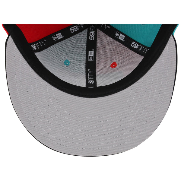 Vancouver Grizzlies NBA Pinwheel Rewind New Era 59FIFTY