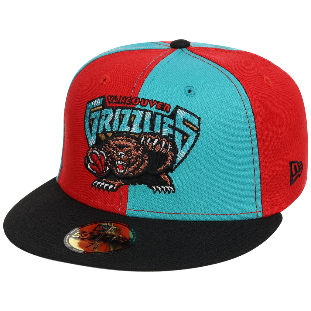 Vancouver Grizzlies NBA Pinwheel Rewind New Era 59FIFTY