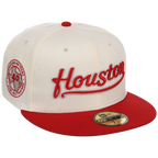 Houston Astros 'Houston' Script (Chrome/Red) Houston Crown the City New Era 59FIFTY