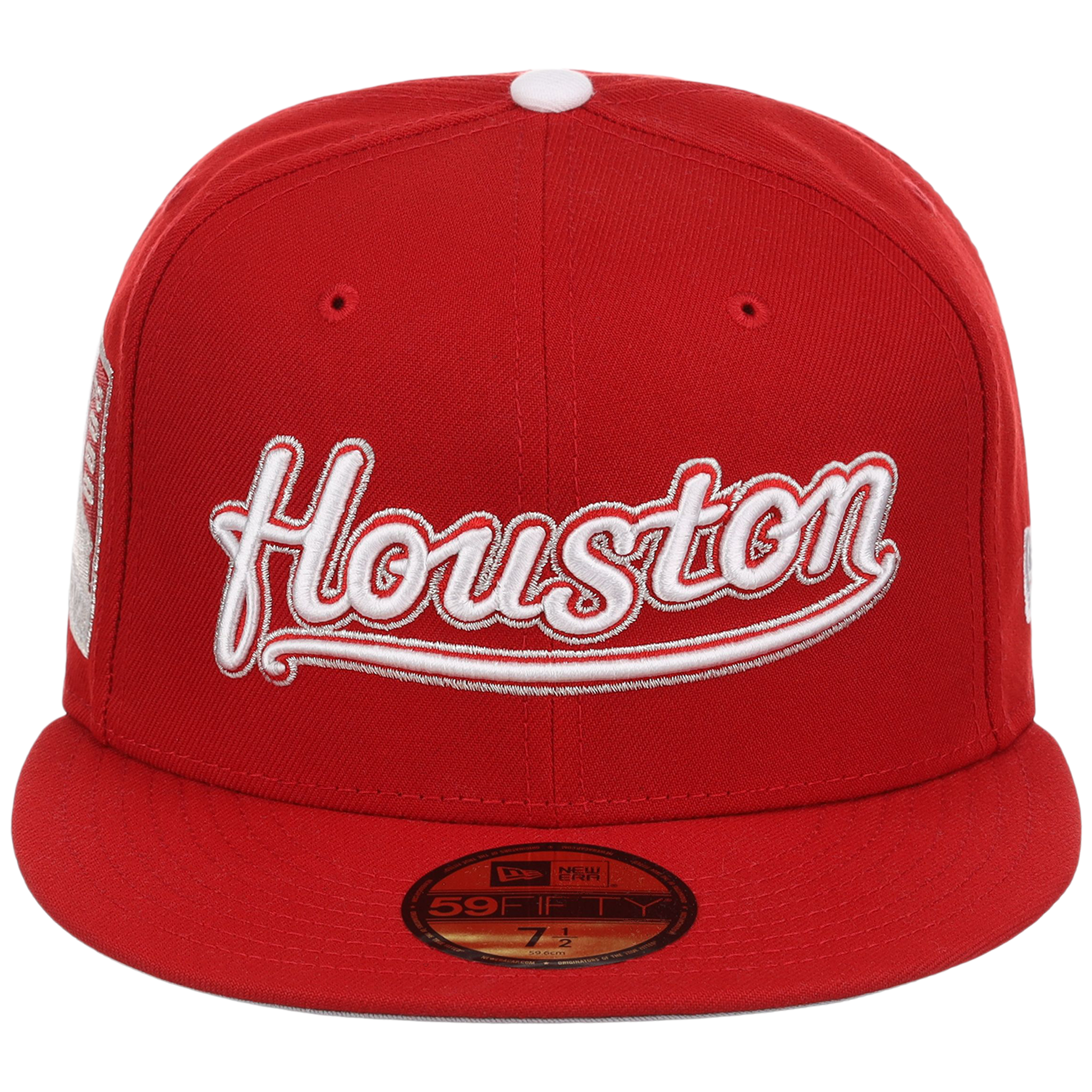 Houston Astros 'Houston' Script (Red/Red) Houston Crown the City New Era 59FIFTY