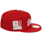Houston Astros 'Houston' Script (Red/Red) Houston Crown the City New Era 59FIFTY