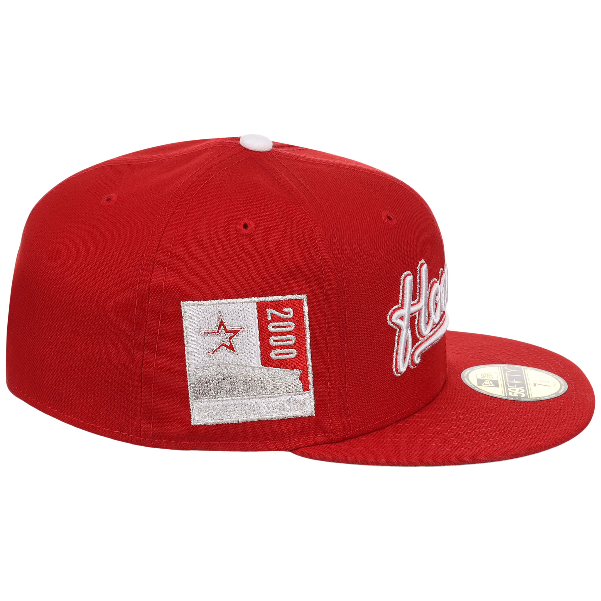 Houston Astros 'Houston' Script (Red/Red) Houston Crown the City New Era 59FIFTY