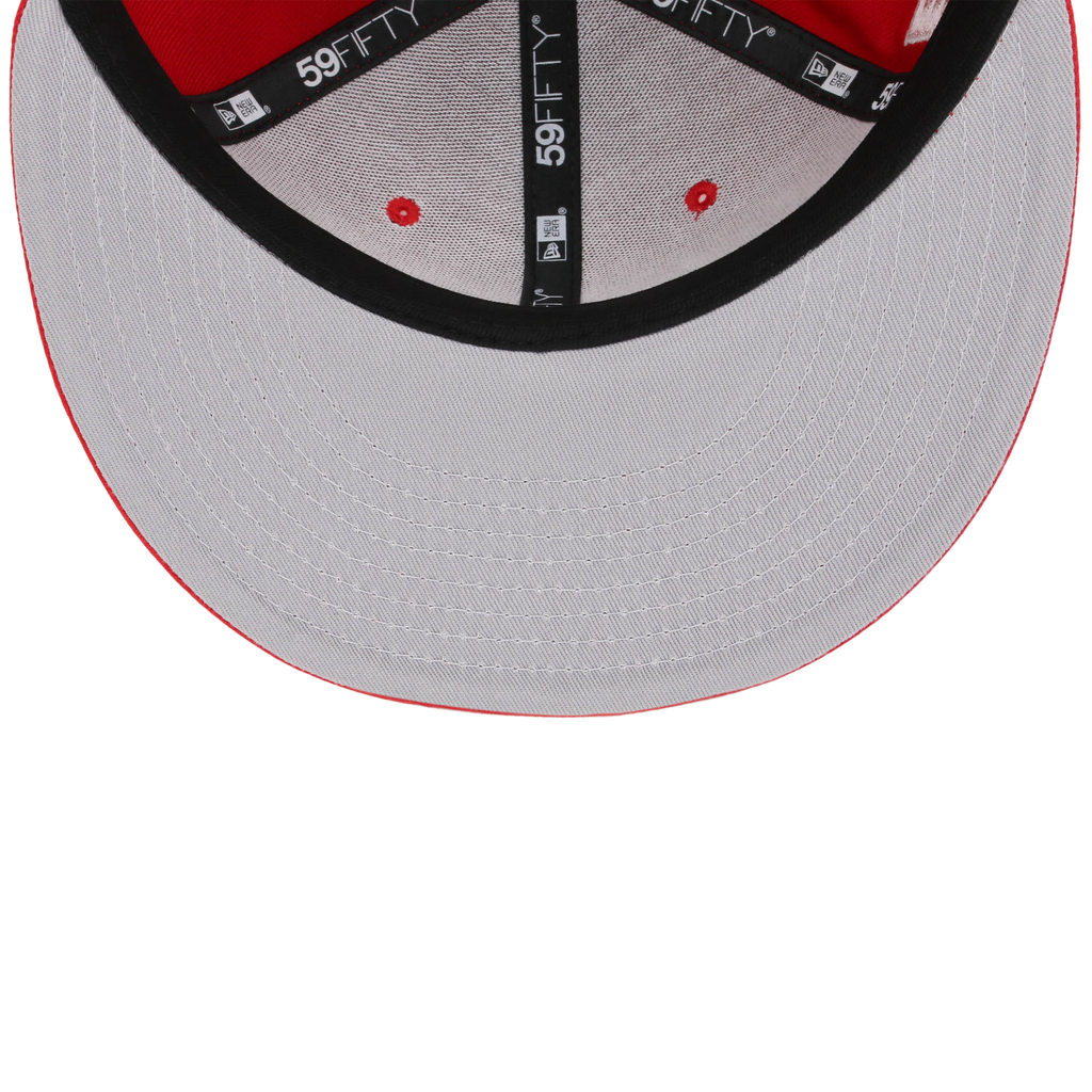 Houston Astros 'Houston' Script (Red/Red) Houston Crown the City New Era 59FIFTY