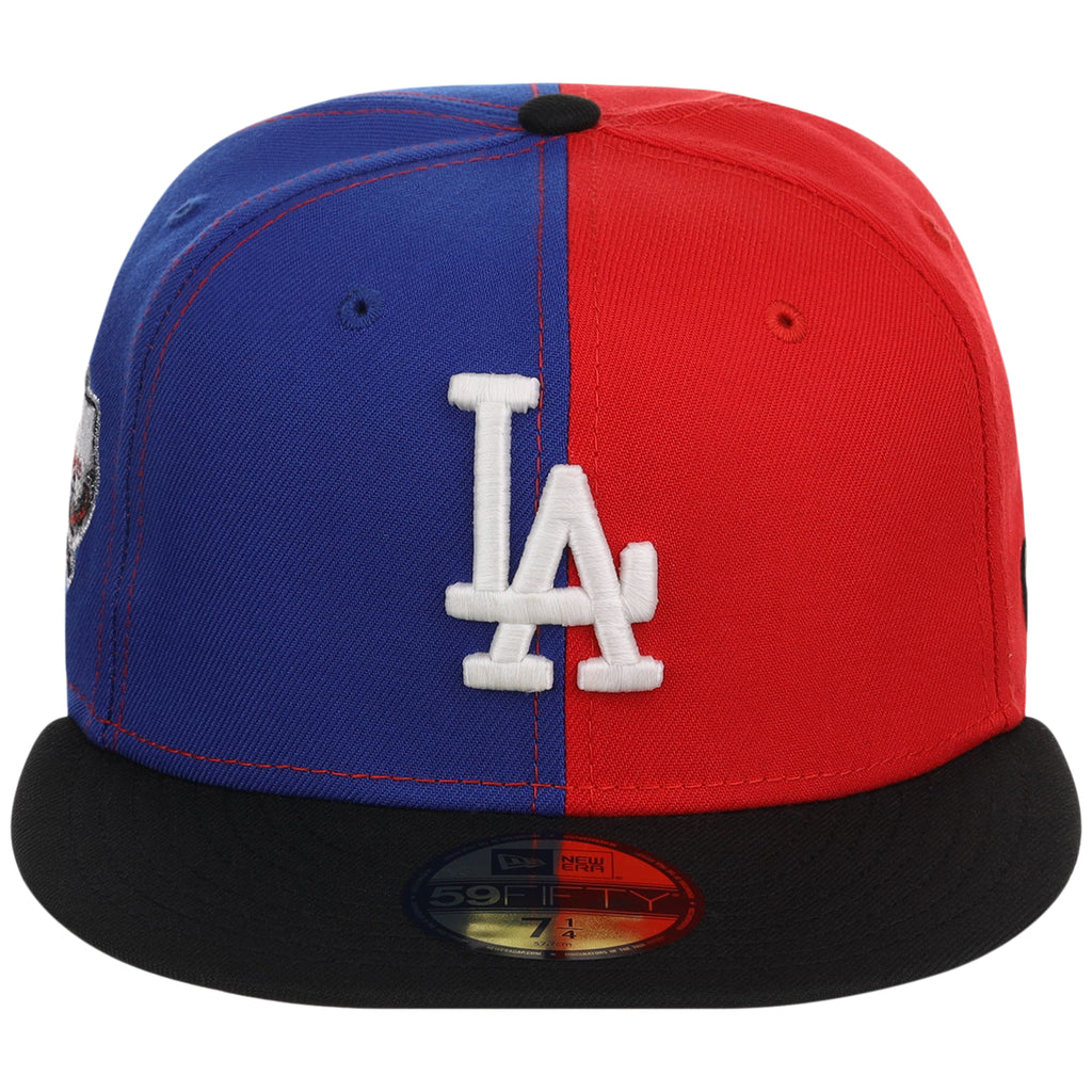 Los Angeles Dodgers MLB 'Paint the City Pink' New Era 59FIFTY - Red & Blue