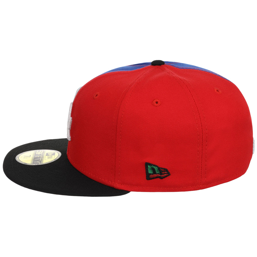 Los Angeles Dodgers MLB 'Paint the City Pink' New Era 59FIFTY - Red & Blue