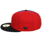 Los Angeles Dodgers MLB 'Paint the City Pink' New Era 59FIFTY - Red & Blue