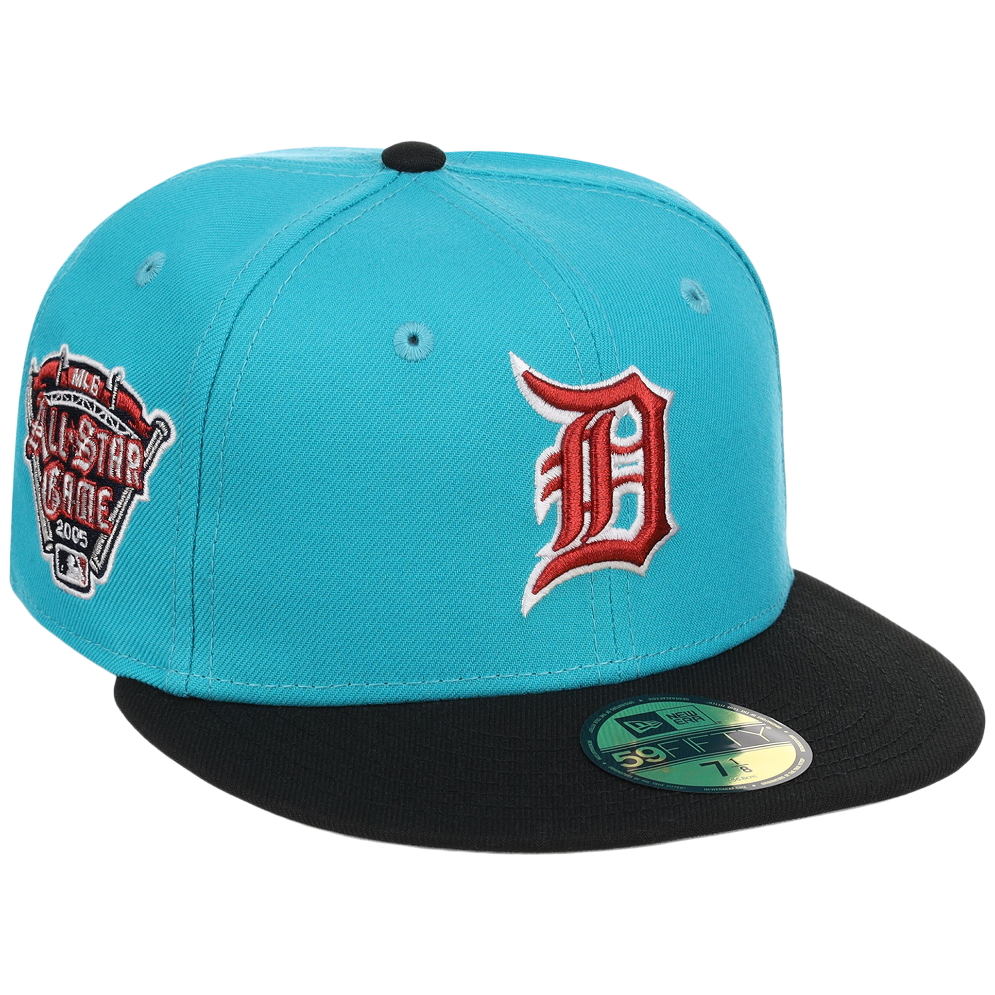 Detroit Tigers MLB “Concrete Legacy” New Era 59FIFTY Collection - Teal/Black