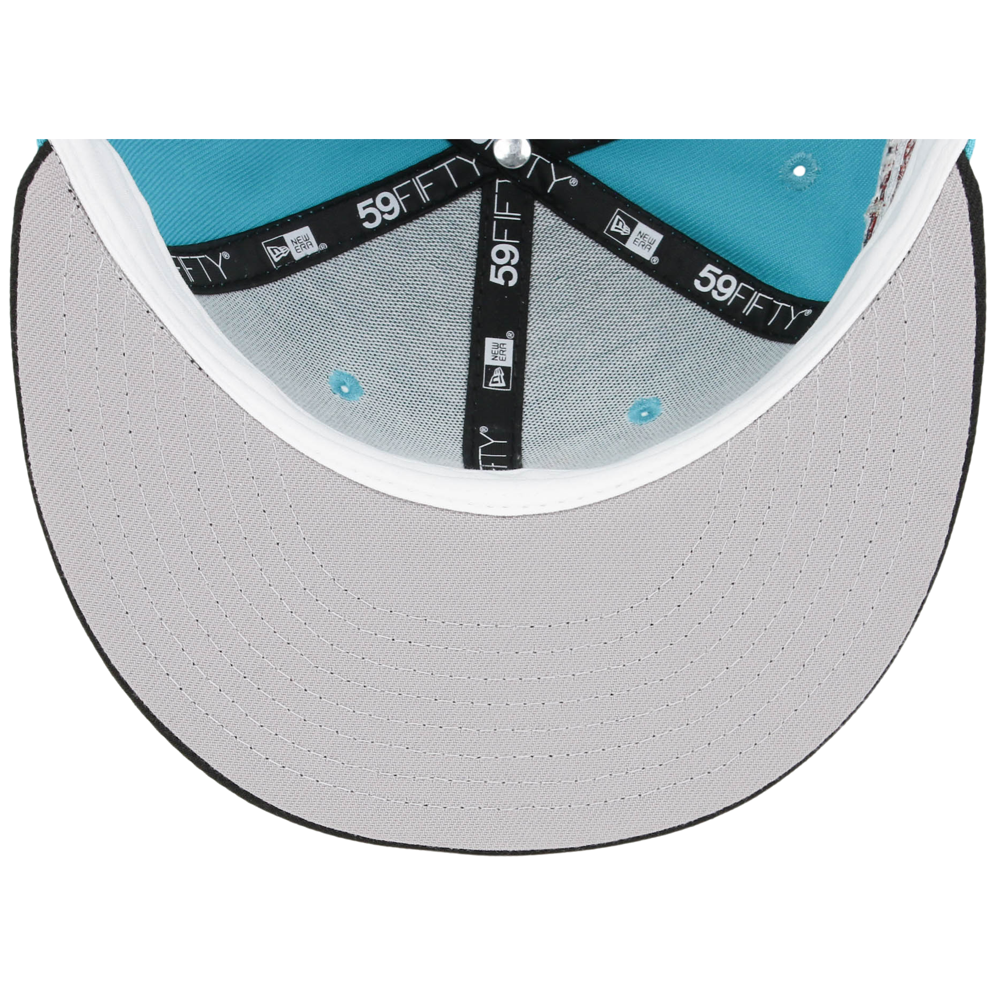 Detroit Tigers MLB “Concrete Legacy” New Era 59FIFTY Collection - Teal/Black