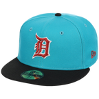 Detroit Tigers MLB “Concrete Legacy” New Era 59FIFTY Collection - Teal/Black