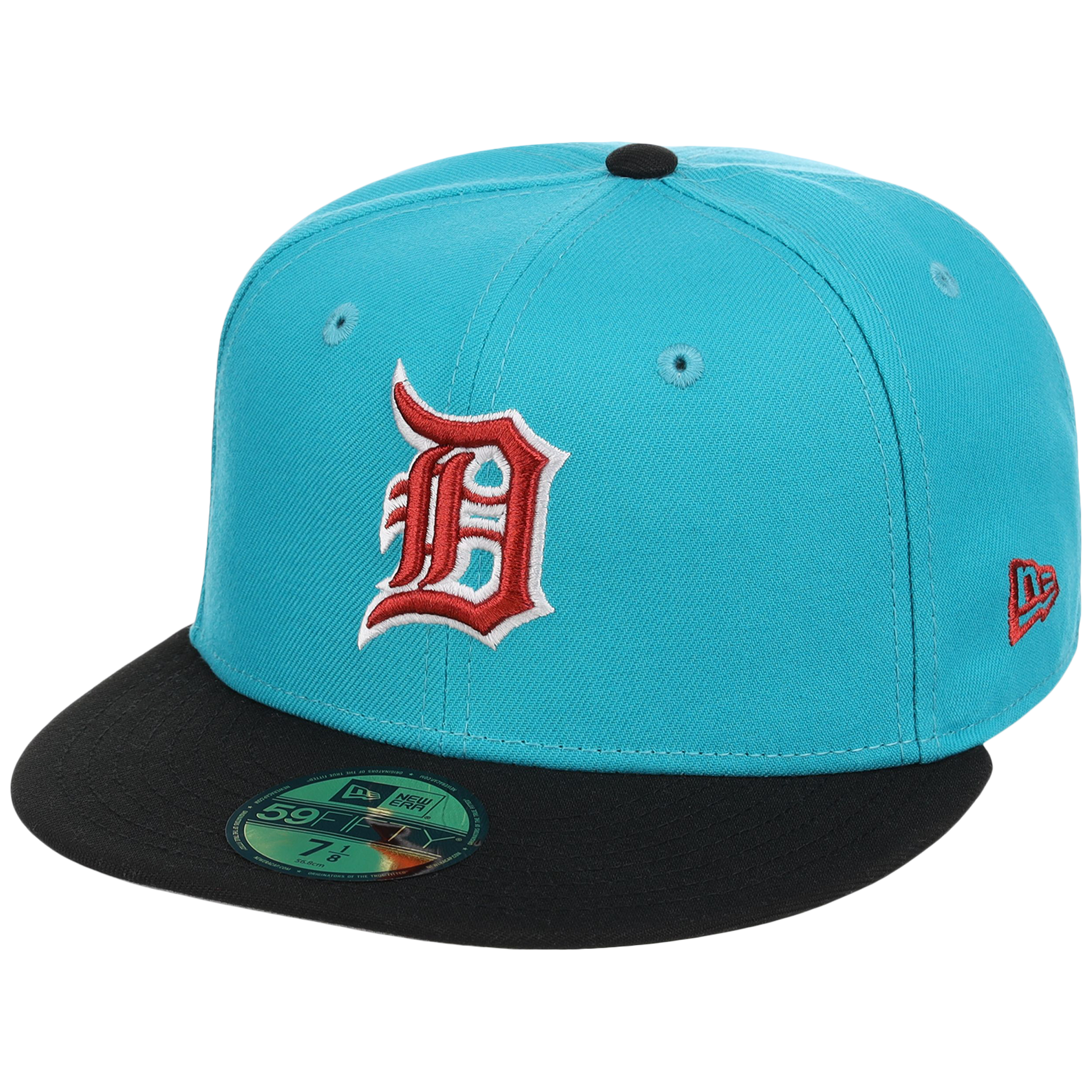 Detroit Tigers MLB “Concrete Legacy” New Era 59FIFTY Collection - Teal/Black