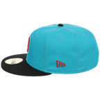 Detroit Tigers MLB “Concrete Legacy” New Era 59FIFTY Collection - Teal/Black