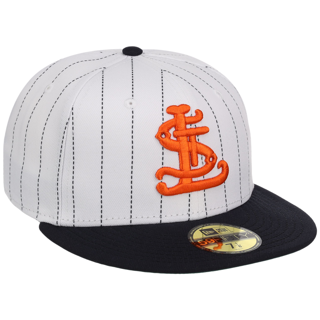St. Louis Cardinals MLB “Concrete Legacy” New Era 59FIFTY Collection - Pinstripe/Navy