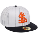St. Louis Cardinals MLB “Concrete Legacy” New Era 59FIFTY Collection - Pinstripe/Navy