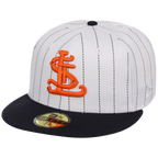 St. Louis Cardinals MLB “Concrete Legacy” New Era 59FIFTY Collection - Pinstripe/Navy