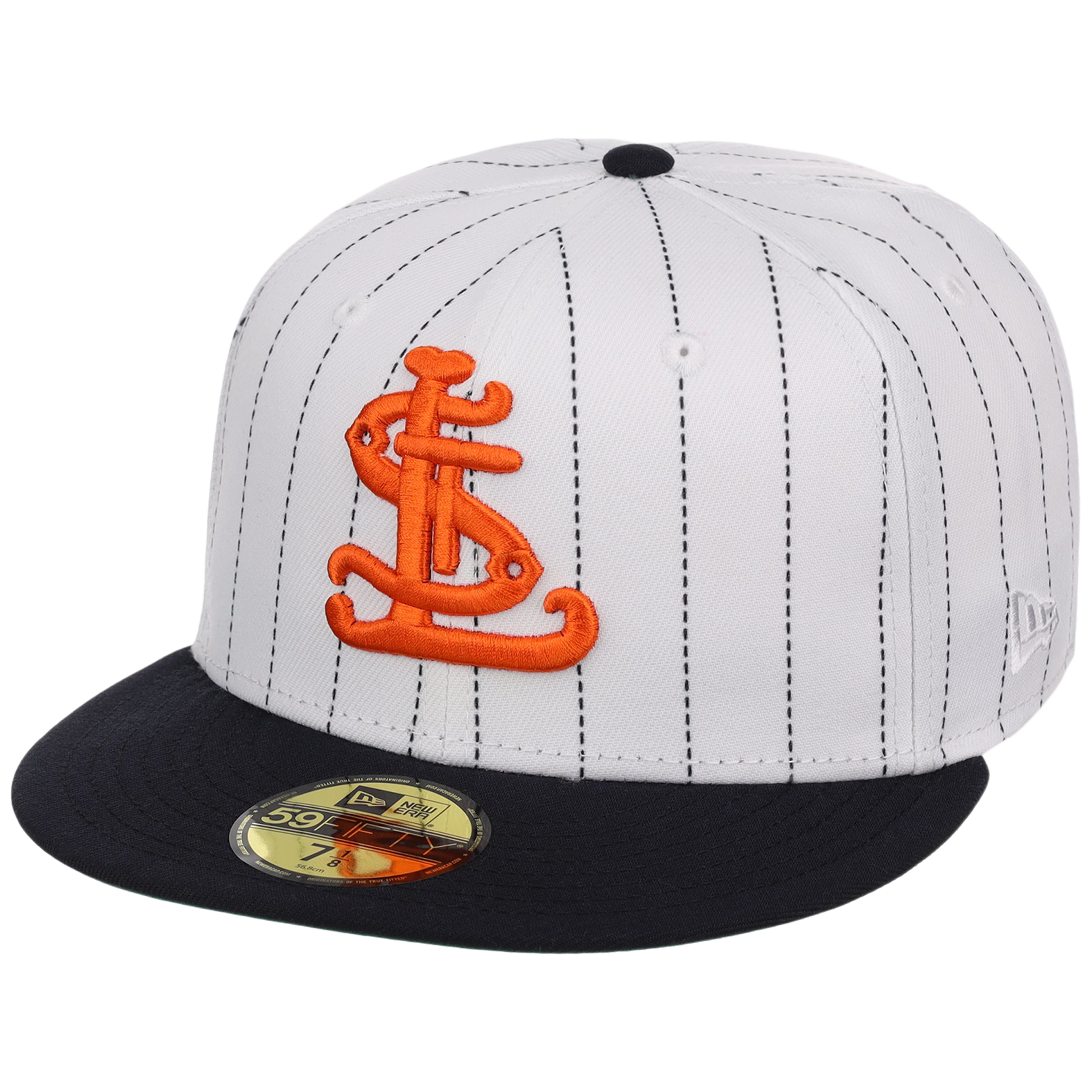 St. Louis Cardinals MLB “Concrete Legacy” New Era 59FIFTY Collection - Pinstripe/Navy