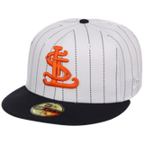 St. Louis Cardinals MLB “Concrete Legacy” New Era 59FIFTY Collection - Pinstripe/Navy