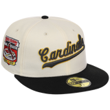 St. Louis Cardinals MLB “Concrete Legacy” New Era 59FIFTY Collection - Chrome/Black