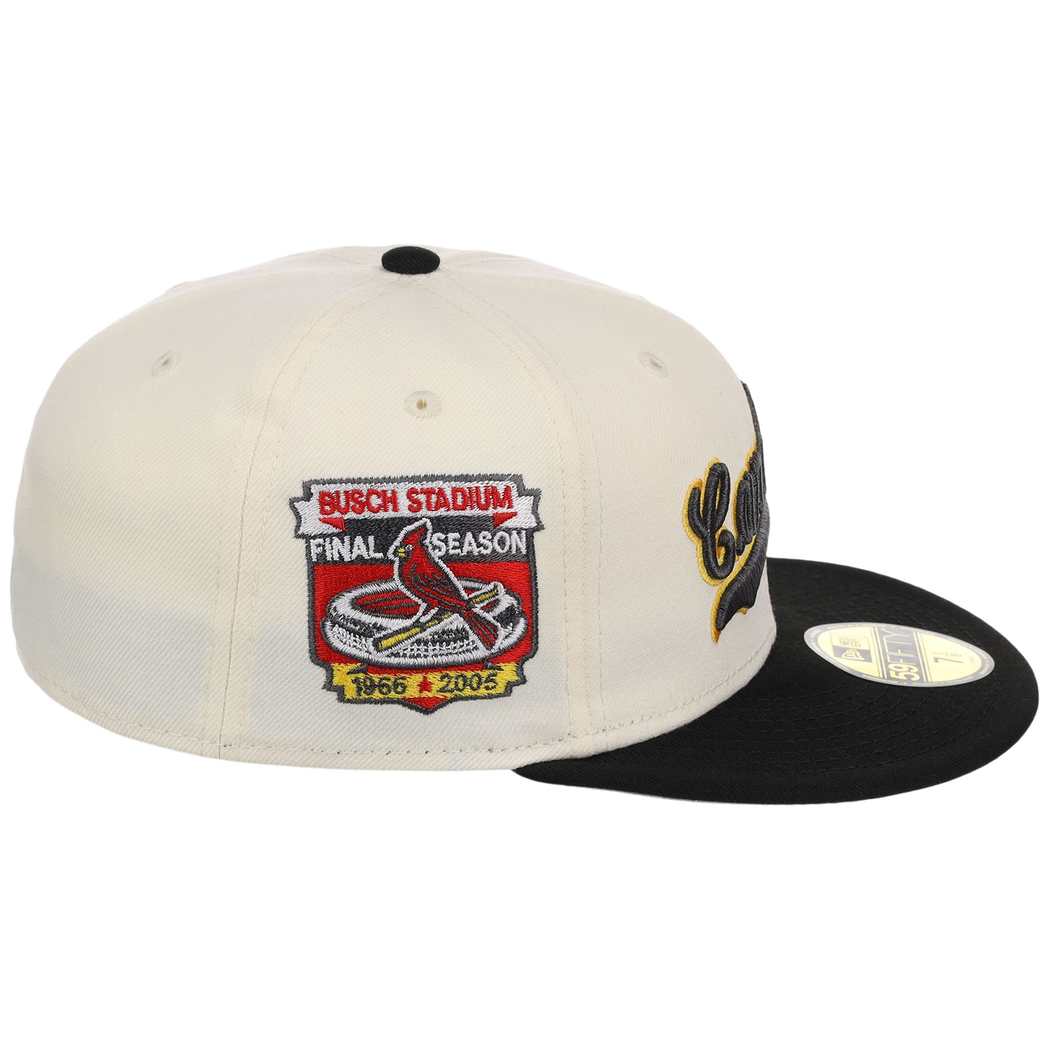 St. Louis Cardinals MLB “Concrete Legacy” New Era 59FIFTY Collection - Chrome/Black