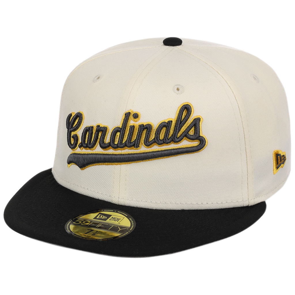 St. Louis Cardinals MLB “Concrete Legacy” New Era 59FIFTY Collection - Chrome/Black