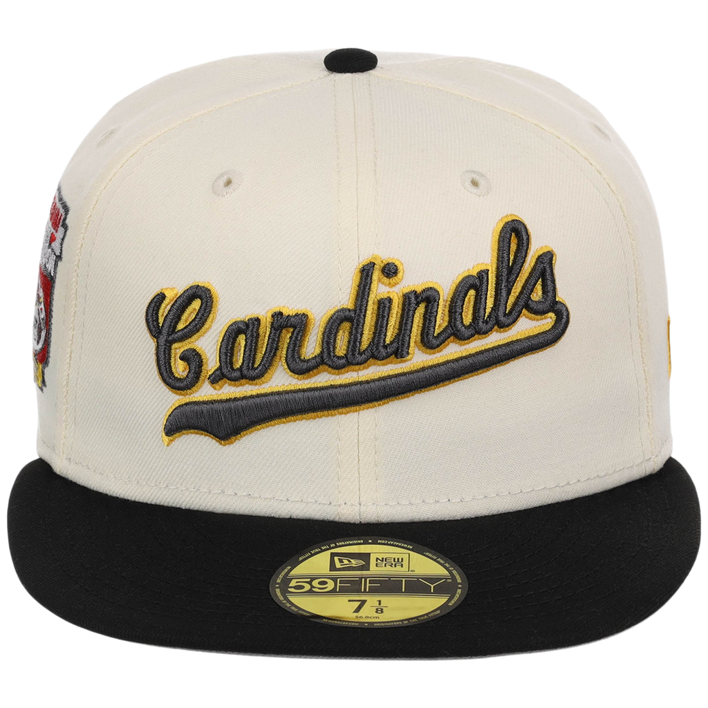 St. Louis Cardinals MLB “Concrete Legacy” New Era 59FIFTY Collection - Chrome/Black