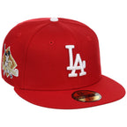 Los Angeles Dodgers MLB 'TOP 4' New Era 59FIFTY Collection - Red/Red