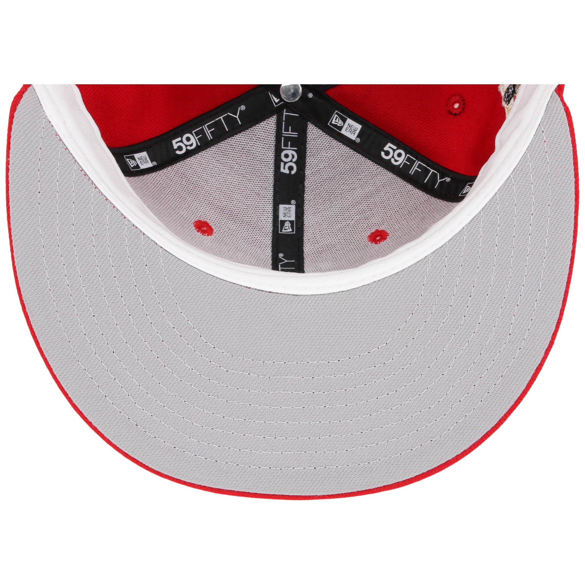 Los Angeles Dodgers MLB 'TOP 4' New Era 59FIFTY Collection - Red/Red