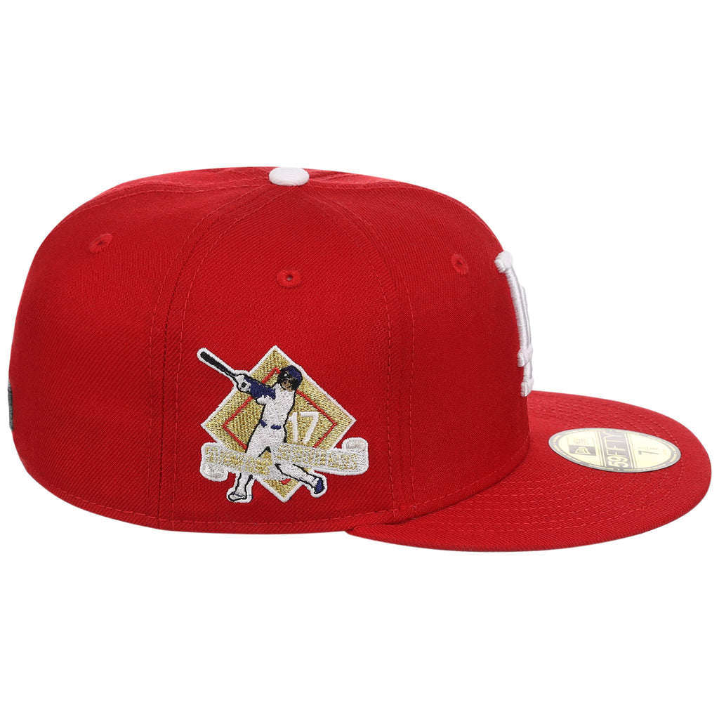 Los Angeles Dodgers MLB 'TOP 4' New Era 59FIFTY Collection - Red/Red