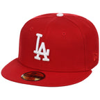 Los Angeles Dodgers MLB 'TOP 4' New Era 59FIFTY Collection - Red/Red