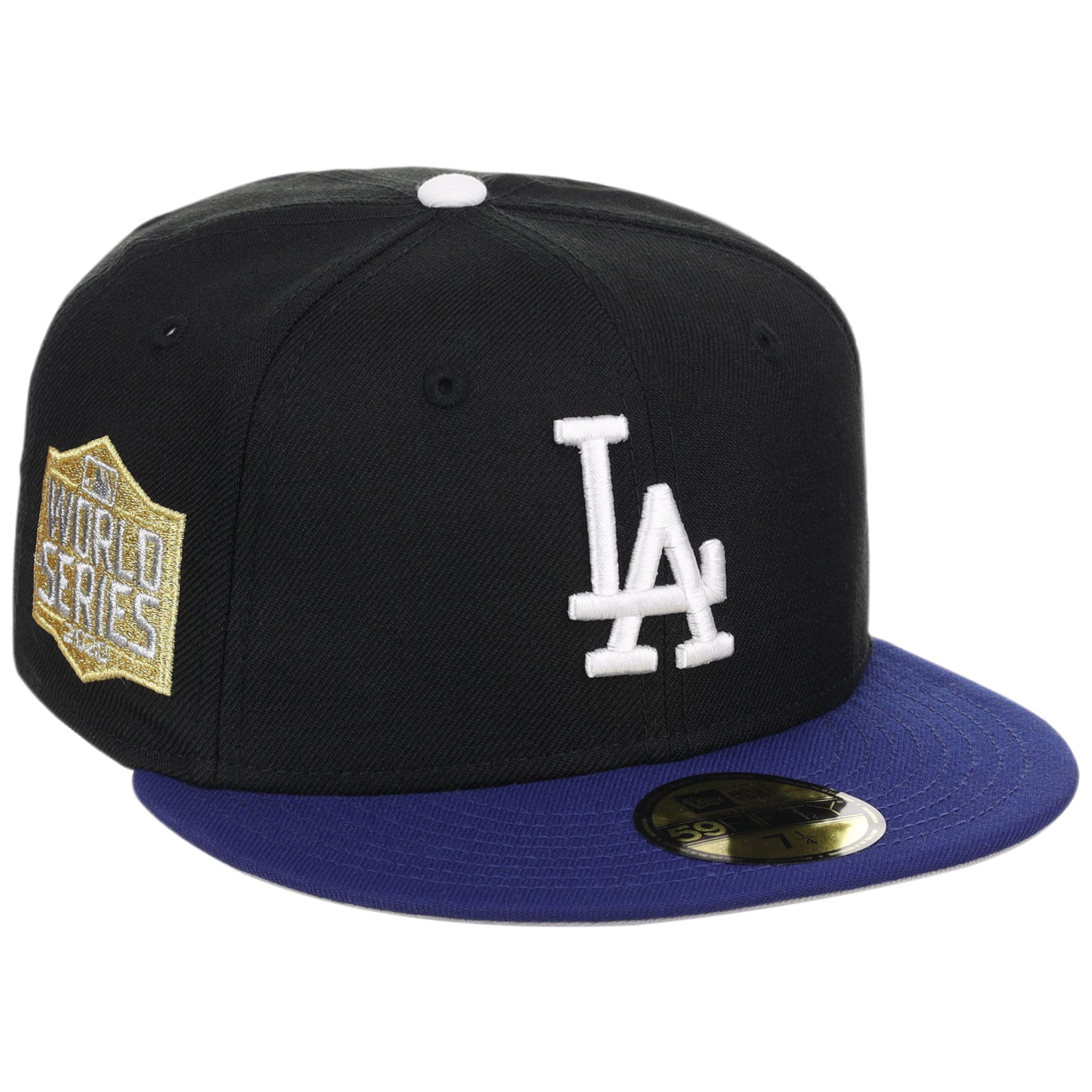 Los Angeles Dodgers MLB 'TOP 4' New Era 59FIFTY Collection - Black/Royal
