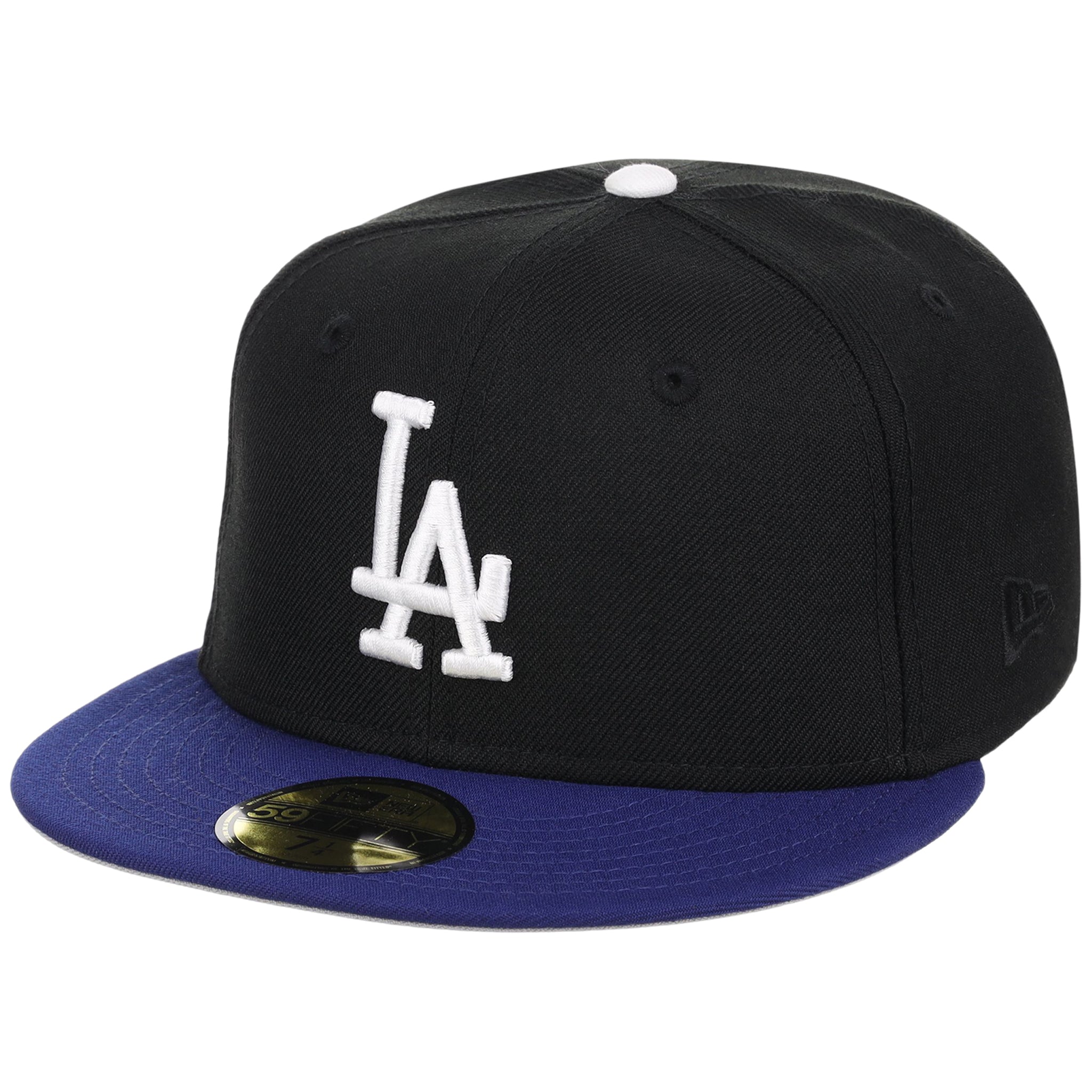 Los Angeles Dodgers MLB 'TOP 4' New Era 59FIFTY Collection - Black/Royal