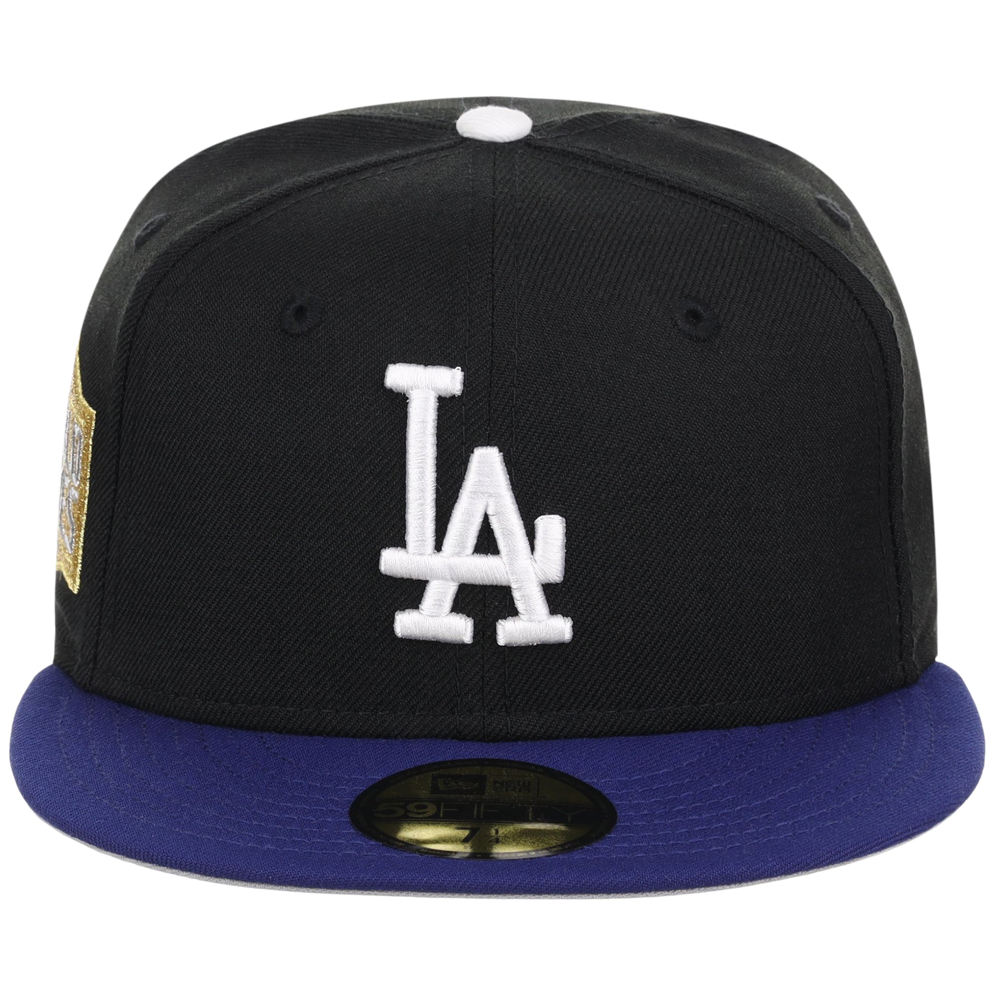 Los Angeles Dodgers MLB 'TOP 4' New Era 59FIFTY Collection - Black/Royal