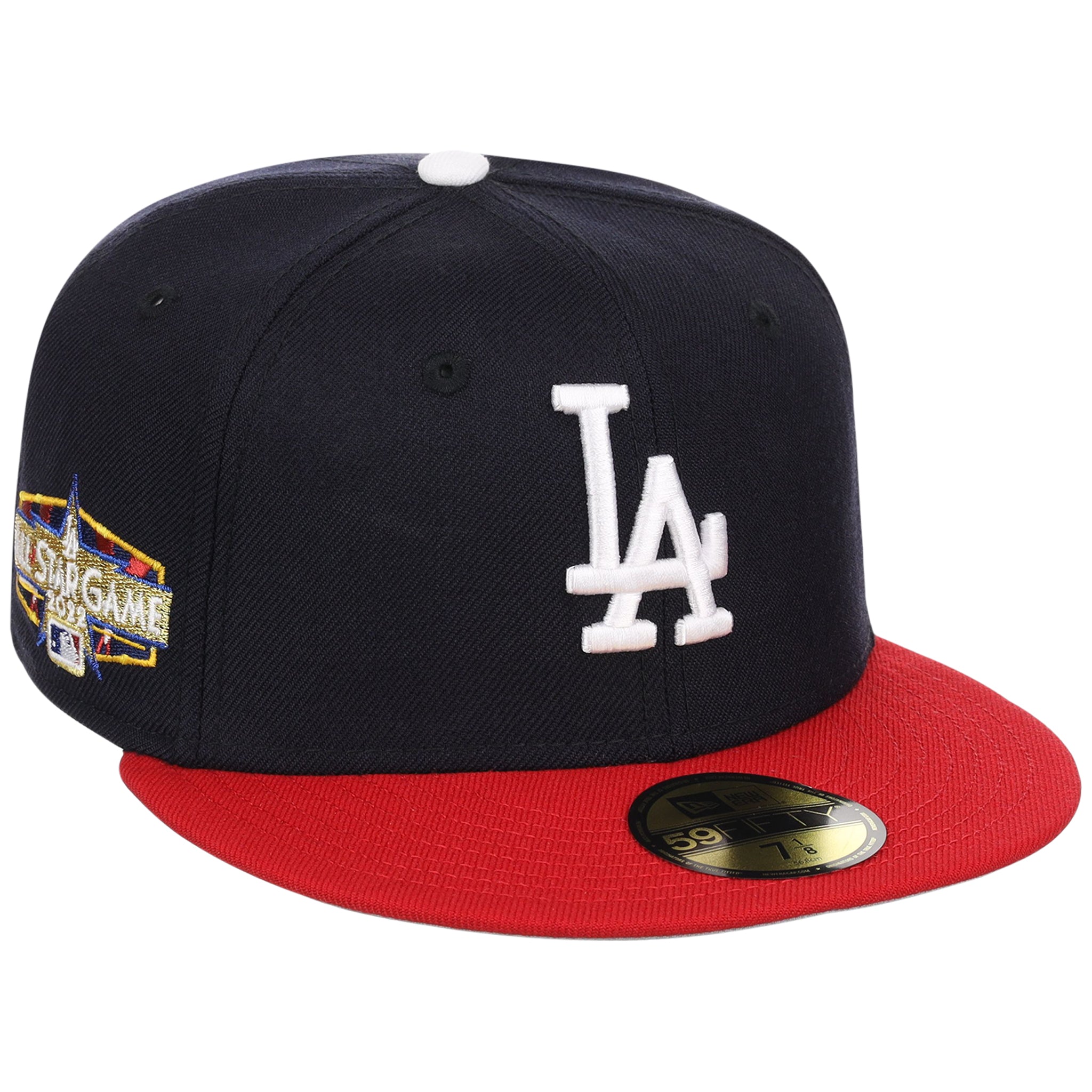 Los Angeles Dodgers MLB 'TOP 4' New Era 59FIFTY Collection - Navy/Red