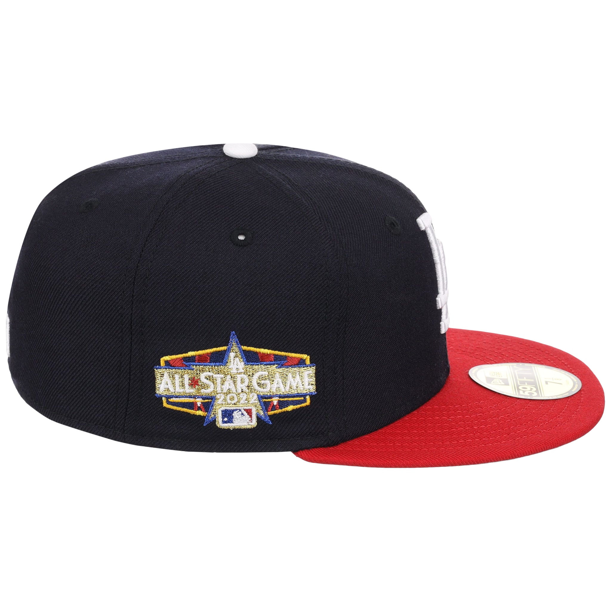 Los Angeles Dodgers MLB 'TOP 4' New Era 59FIFTY Collection - Navy/Red