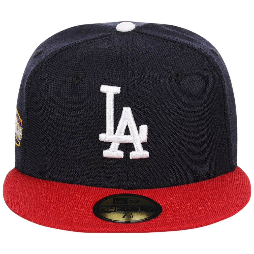 Los Angeles Dodgers MLB 'TOP 4' New Era 59FIFTY Collection - Navy/Red
