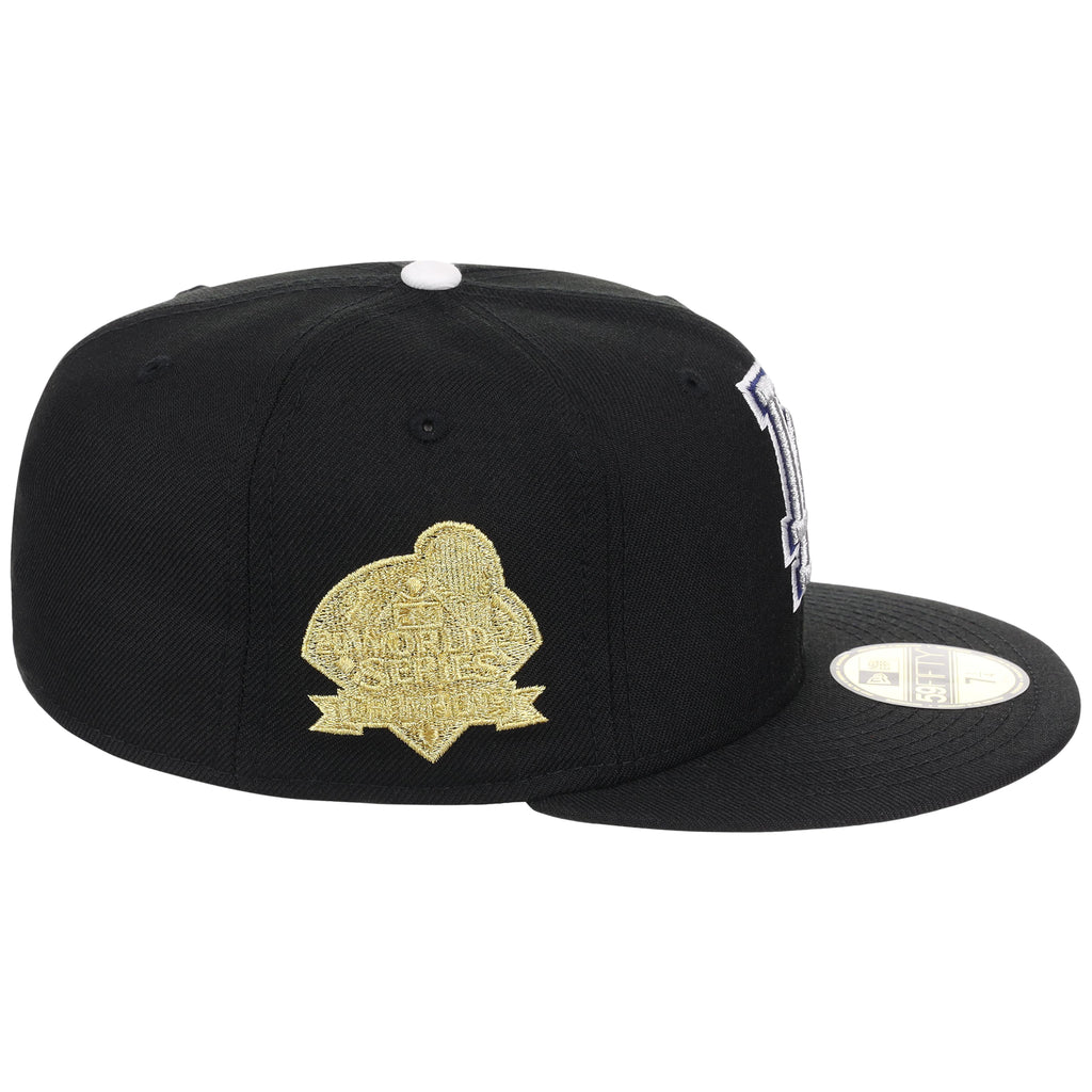 Los Angeles Dodgers MLB 'TOP 4' New Era 59FIFTY Collection - Black/Black