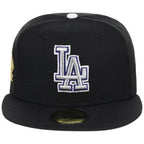 Los Angeles Dodgers MLB 'TOP 4' New Era 59FIFTY Collection - Black/Black