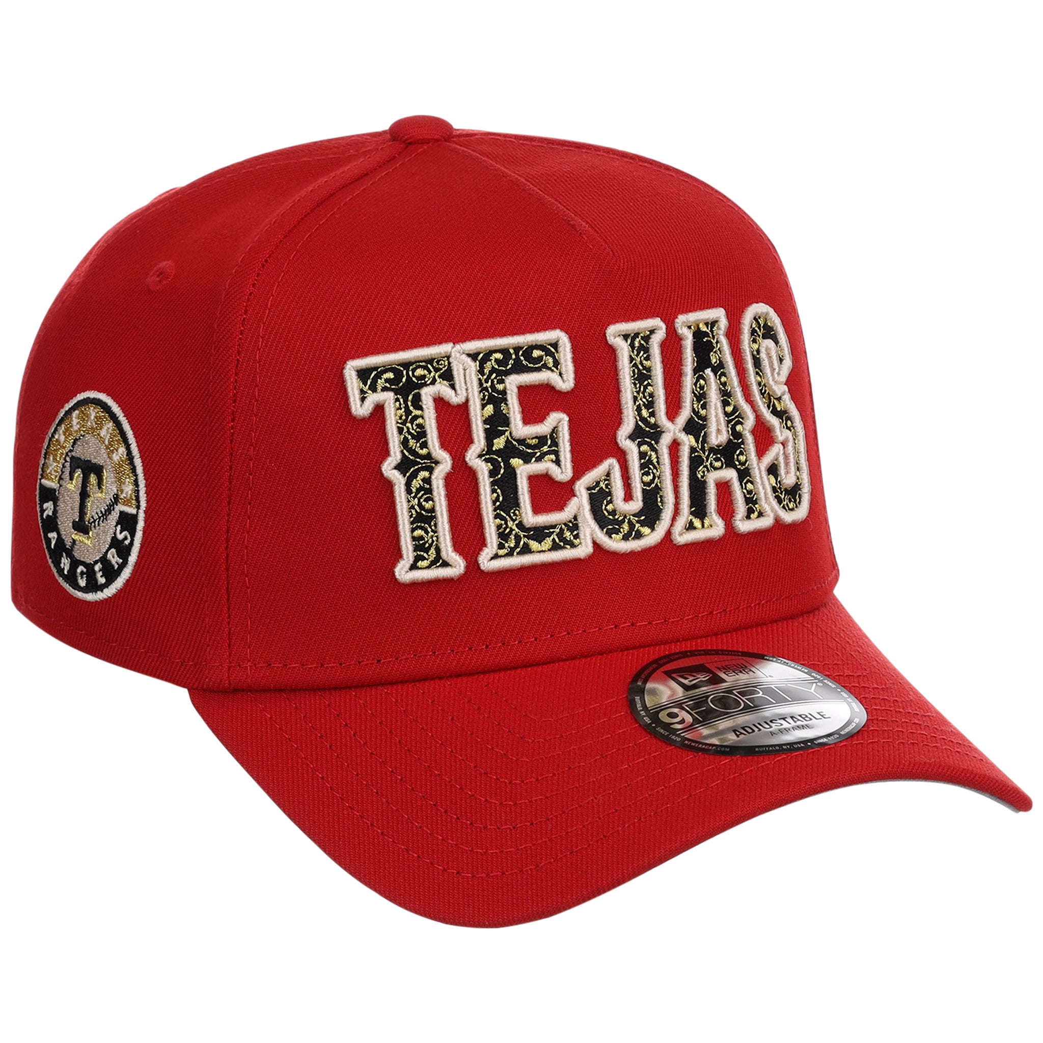 Texas Rangers Crown the City - Dallas 'Tejas' - Red – LidsHatDrop