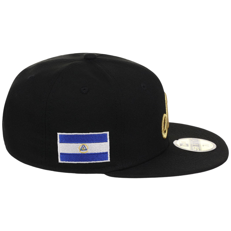 【海外限定】WBC2026ニューエラ 59FIFTY ブラックゴールド7.5/8 Nicaragua World Baseball Classic Touch of Gold New Era 59FIFTY