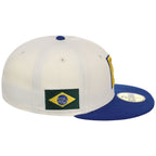 Brazil World Baseball Classic Chrome Metallics New Era 59FIFTY