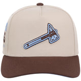 Atlanta Braves MLB Leche Blue Mitchell & Ness Pro Pinch