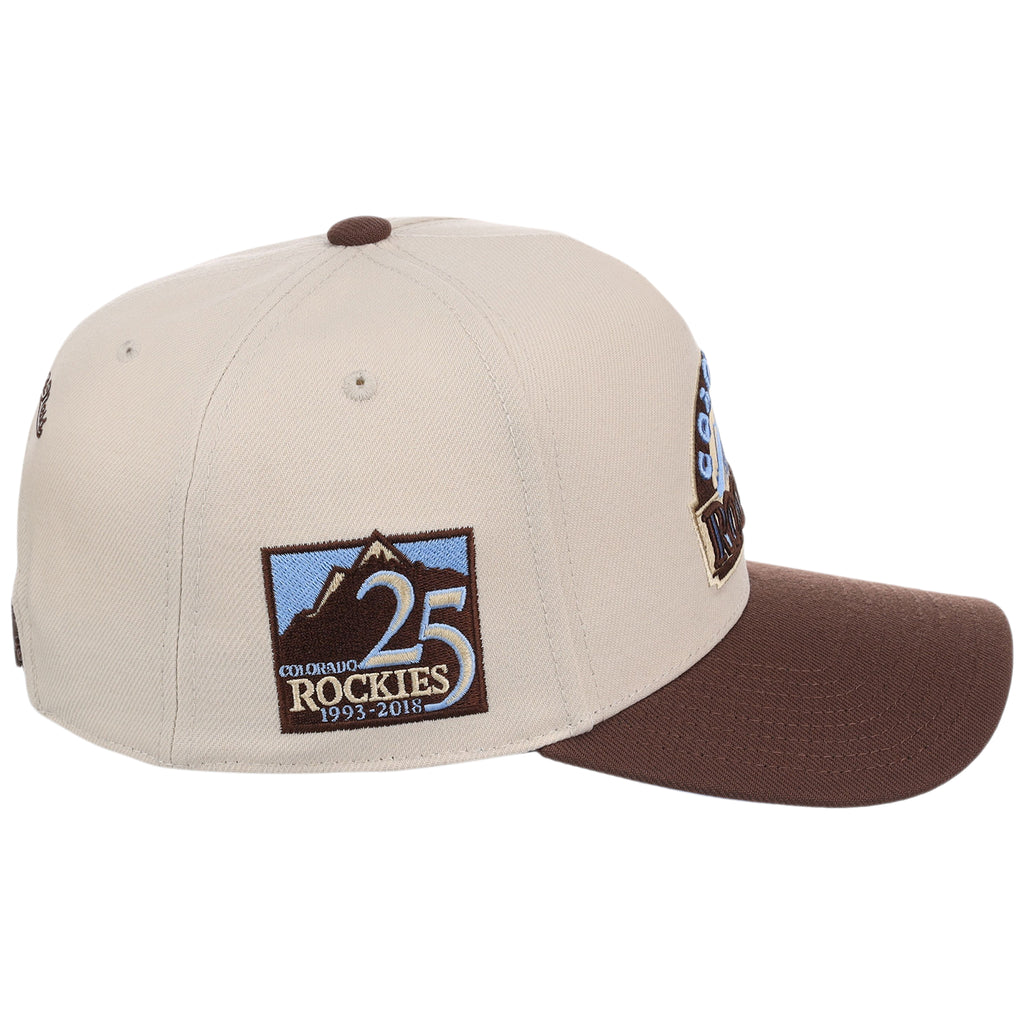 Colorado Rockies MLB Leche Blue Mitchell & Ness Pro Pinch
